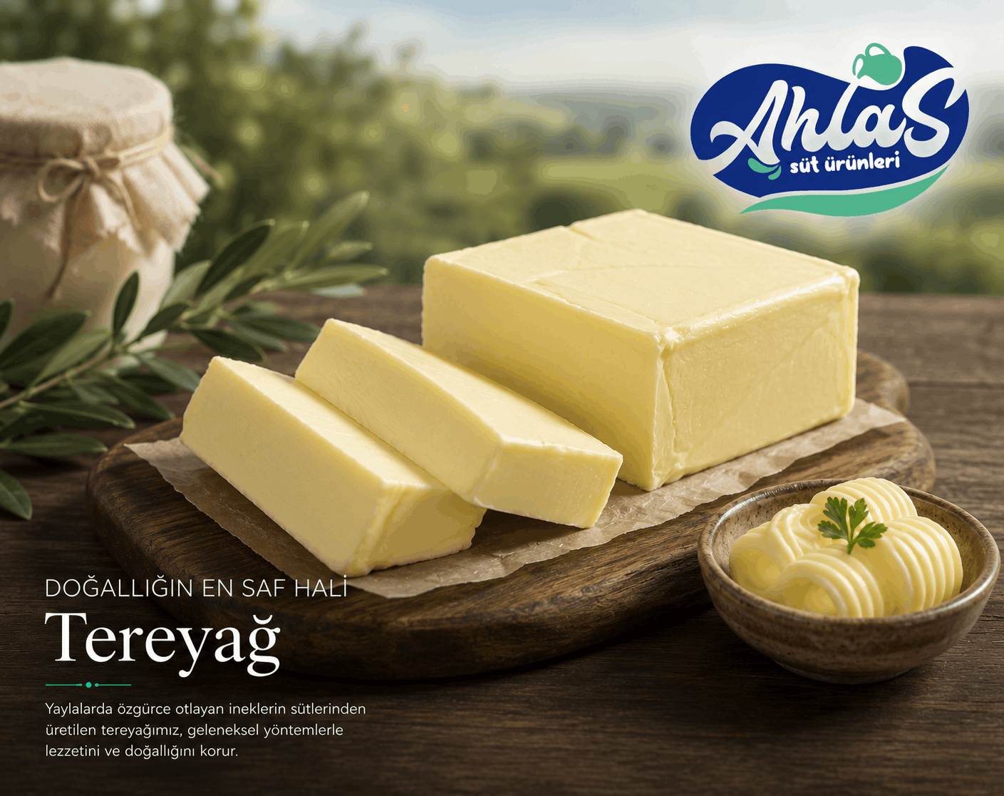 Ahlas tereyağı toptan satış